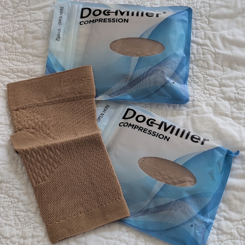 Doc Miller Compression Ankle Sleeve size L - Tan